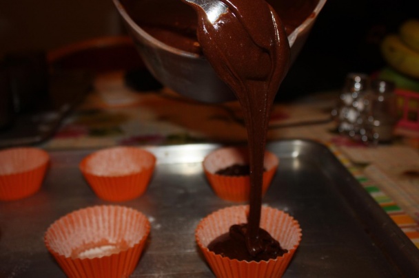 Lávové muffinky (fotorecept) - obrázok 6