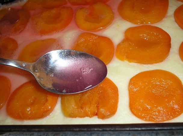 Krupicový dezert s ovocím (fotorecept) - obrázok 4