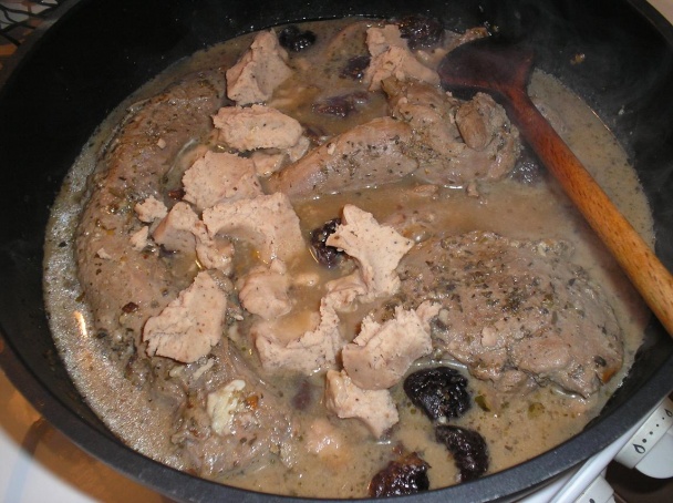 Srnčia sviečková v gaštanovej omáčke so slivkami (fotorecept) - obrázok 6