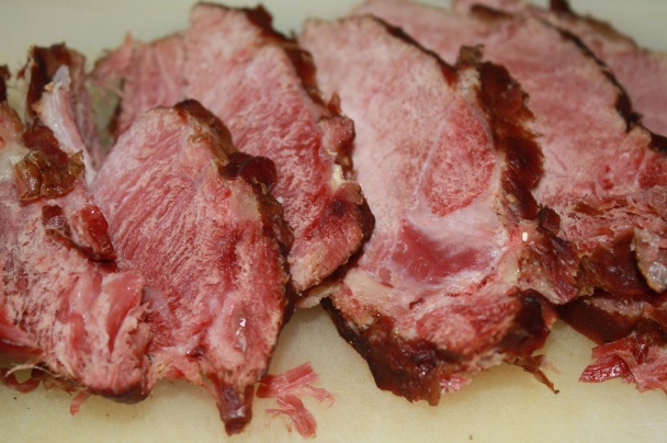 Hrachová kaša s údeným mäsom (fotorecept) - obrázok 2