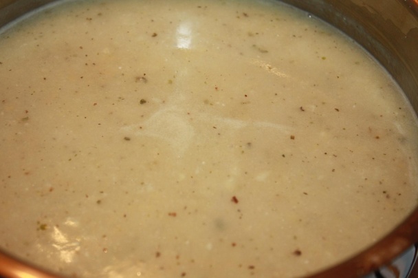 Hrachová kaša s údeným mäsom (fotorecept) - obrázok 5