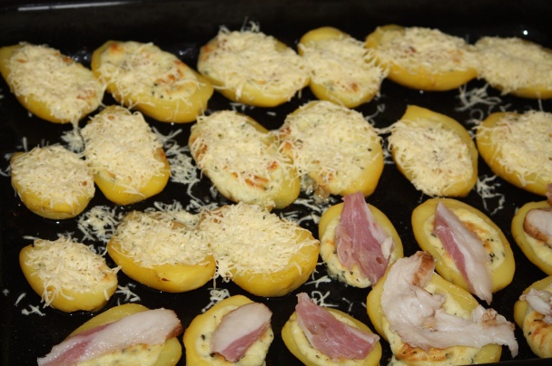 Pečené zemiaky plnené bryndzovou penou (fotorecept) - obrázok 4