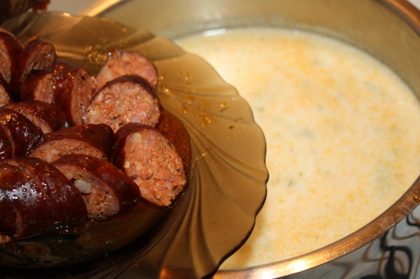 Klobásová omáčka s kôprom (fotorecept) - obrázok 4