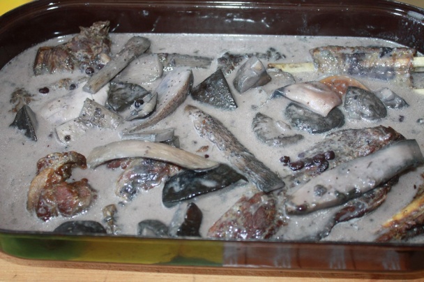 Diviak na kozákoch v čučoriedkovej omáčke (fotorecept) - obrázok 6