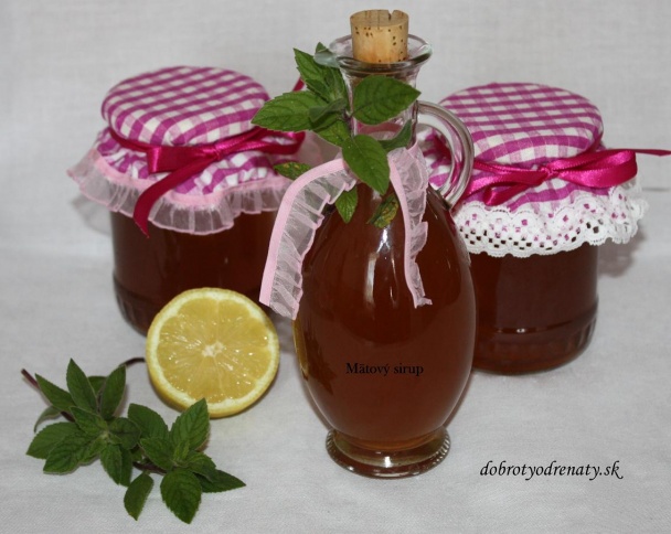 Mätový sirup (fotorecept) - obrázok 8