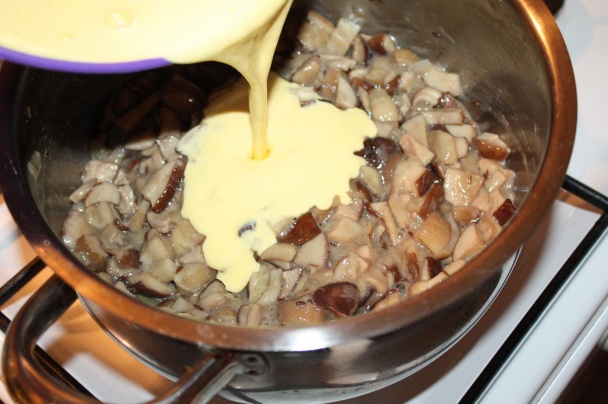 Hríbový koláč (fotorecept) - obrázok 6