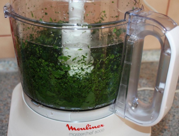 Bylinkové maslo s medvedím cesnakom (fotorecept) - obrázok 2