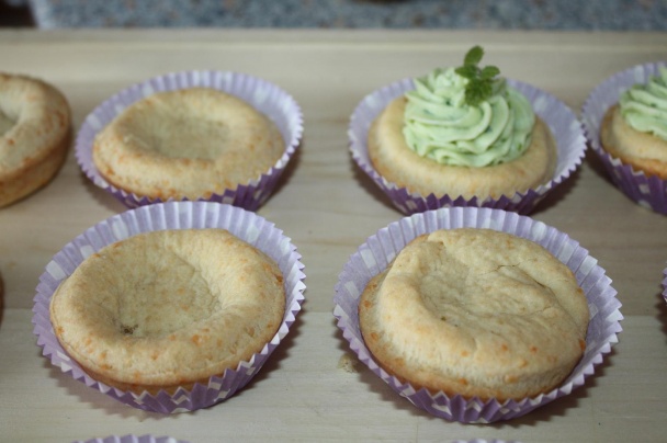 Syrový cupcakes s cesnakovým krémom (fotorecept) - obrázok 6