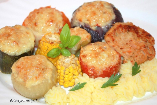 Zapekaná plnená zelenina (fotorecept) - obrázok 7