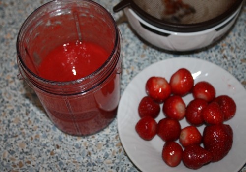 Jahodové kocky (fotorecept) - obrázok 1