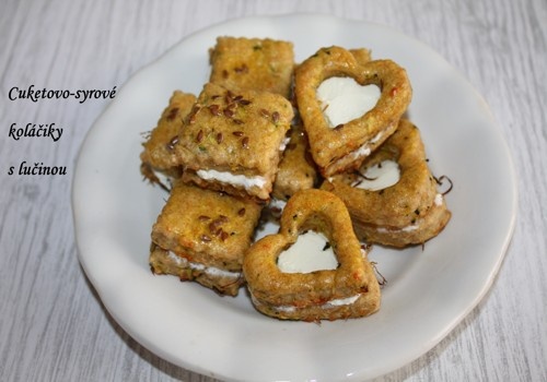 Cuketovo-syrové koláčiky s Lučinou - obrázok 7