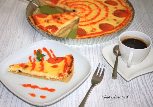 Tvarohový koláč s marhuľami (fotorecept) - obrázok 4