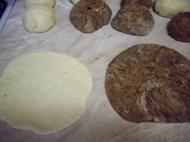 Dvojfarebné rožky (fotorecept) - obrázok 3