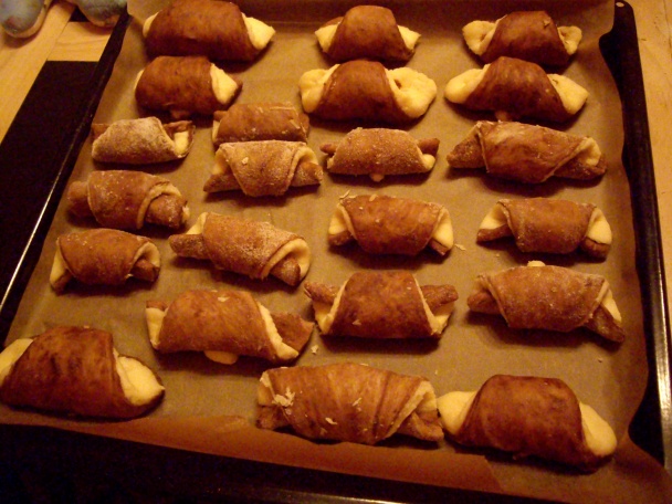 Dvojfarebné rožky (fotorecept) - obrázok 6