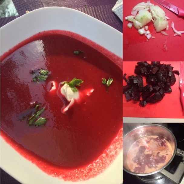 Polievka z pečenej červenej repy (fotorecept) - obrázok 2