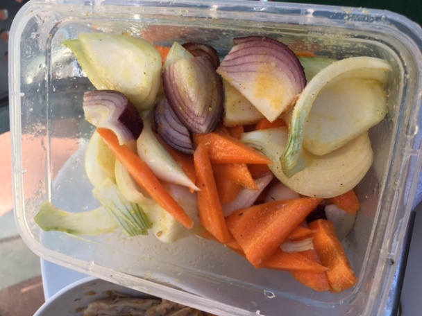 Kuskus s grilovanou zeleninou a mäsom (fotorecept) - obrázok 2