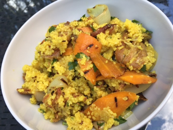 Kuskus s grilovanou zeleninou a mäsom (fotorecept) - obrázok 3