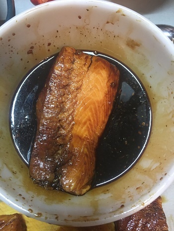 Losos na teriyaki omáčke  - obrázok 2