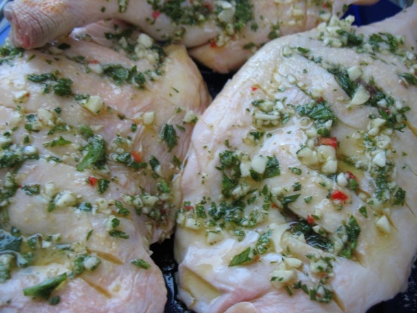 Kačacie stehná s parmezánovou kôrkou (fotorecept) - obrázok 4