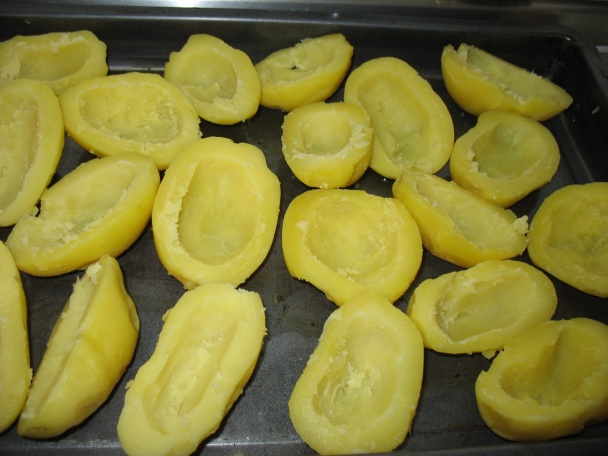 Plnené chrenové zemiaky (fotorecept) - obrázok 1