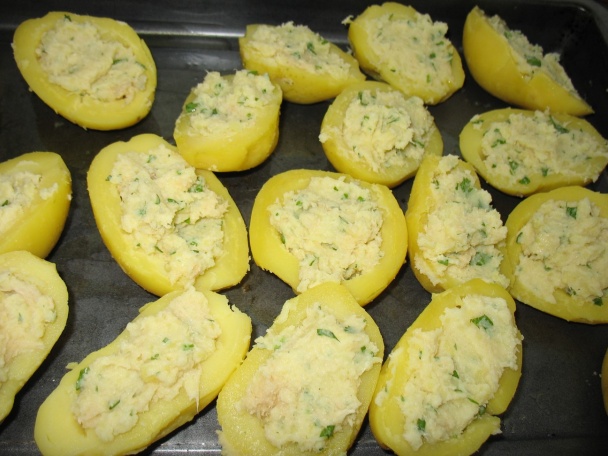 Plnené chrenové zemiaky (fotorecept) - obrázok 3