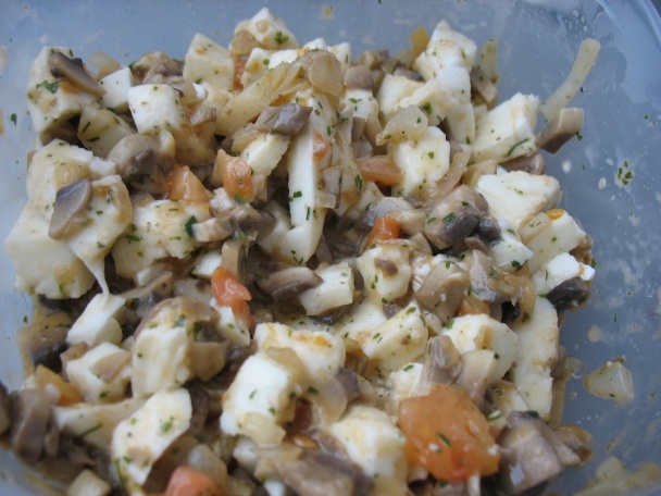 Plnené zapečené rajčiny (fotorecept) - obrázok 4