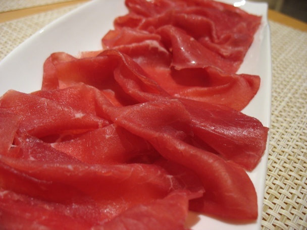 Carpaccio z hovädzieho mäsa - obrázok 1