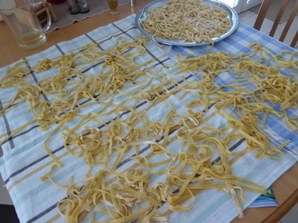 Fettuccine con brocoli - Fettuccine s brokolicou - obrázok 4