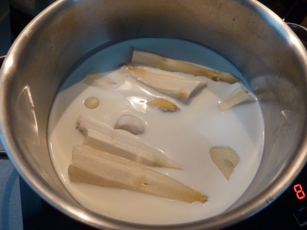 Fettuccine so špargľovým krémom  - obrázok 2