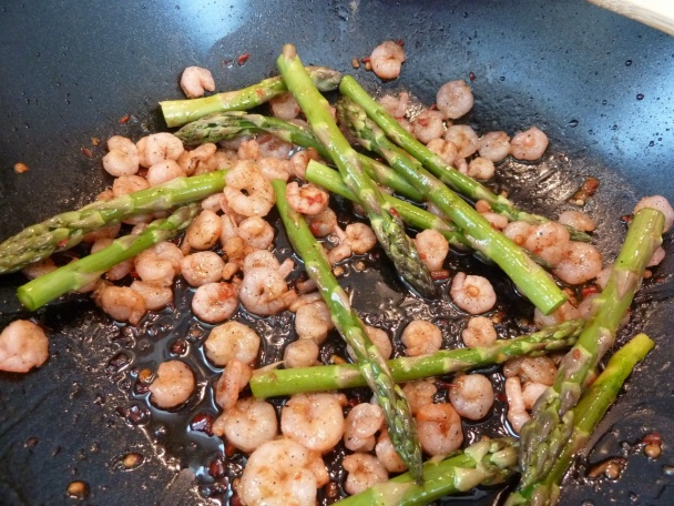 Sambal špargľa s krevetami (fotorecept) - obrázok 5