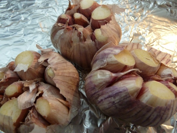 Kurča a la bažant a šťuchané zemiaky s pečeným cesnakom (fotorecept) - obrázok 3