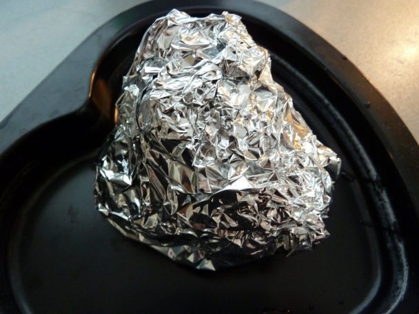 Kurča a la bažant a šťuchané zemiaky s pečeným cesnakom (fotorecept) - obrázok 4