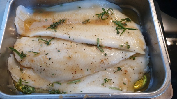 Halibut s medovým pyré z maslovej tekvice (fotorecept) - obrázok 1