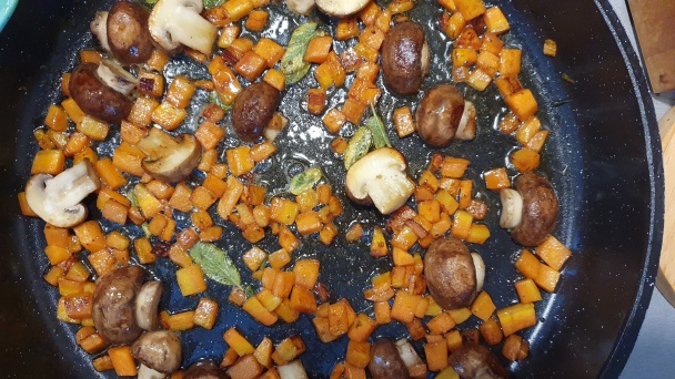 Halibut s medovým pyré z maslovej tekvice (fotorecept) - obrázok 4