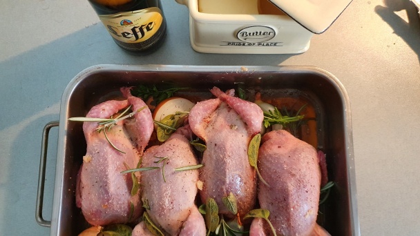 Plnené pečené prepeličky (fotorecept) - obrázok 3