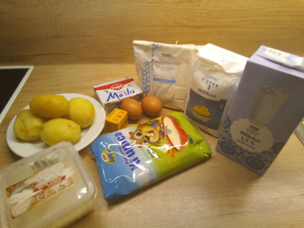 Erteplové (zemiakové) krupicové tašky (fotorecept) - obrázok 1