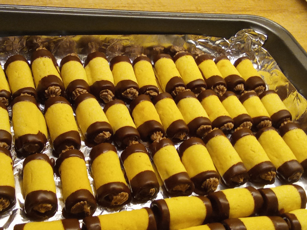 Vianočné pečivo - plnené trubičky - obrázok 4