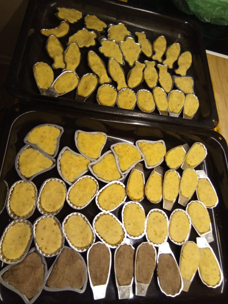 Vianočné pečivo - medvedie labky - obrázok 1