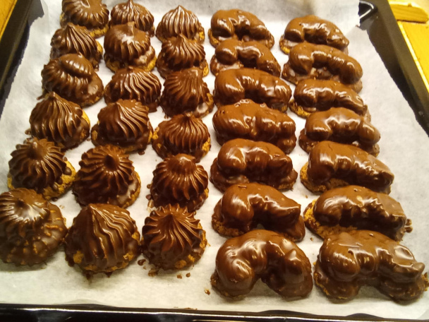 Parížske rožky a pusinky (fotorecept) - obrázok 3