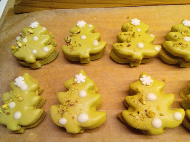 Pistáciové stromčeky a hviezdičky (fotorecept) - obrázok 6