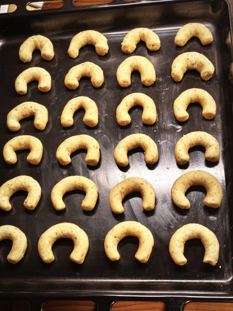 Vanilkové rožky (fotorecept) - obrázok 3