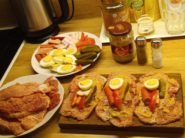 Španielsky vtáčik z bravčového mäsa - obrázok 2