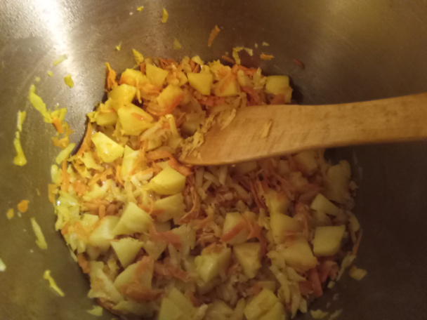 Zeleninová polievka s krupicovými nočkami (fotorecept) - obrázok 2