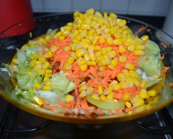 Zeleninový šalát à la Zuzka - obrázok 1