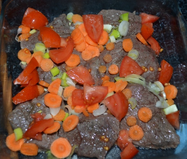 Hovädzie so zeleninou - obrázok 2