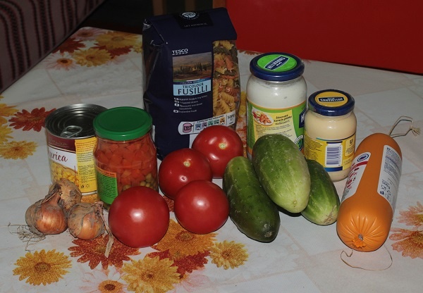 Sezamové kuracie prsia a cestovinový šalát (fotorecept) - obrázok 1