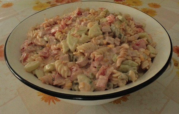 Sezamové kuracie prsia a cestovinový šalát (fotorecept) - obrázok 3