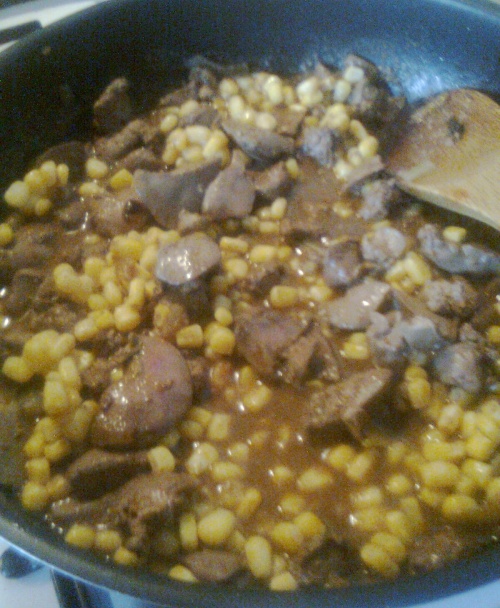 Kuracia pečienka s kukuricou - obrázok 1