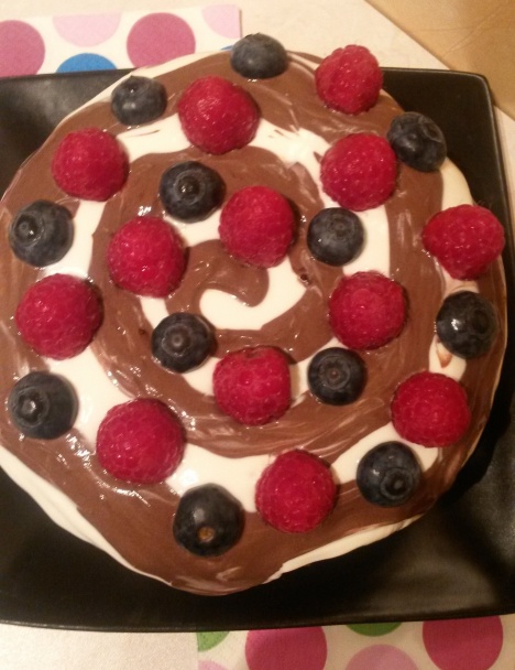 Čoko-tvaroh torta bez múky - obrázok 6