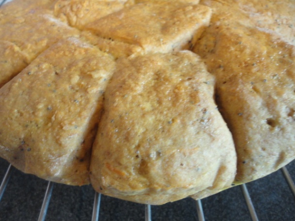 Špaldovo-mrkvové buchtičky s makom (fotorecept) - obrázok 6